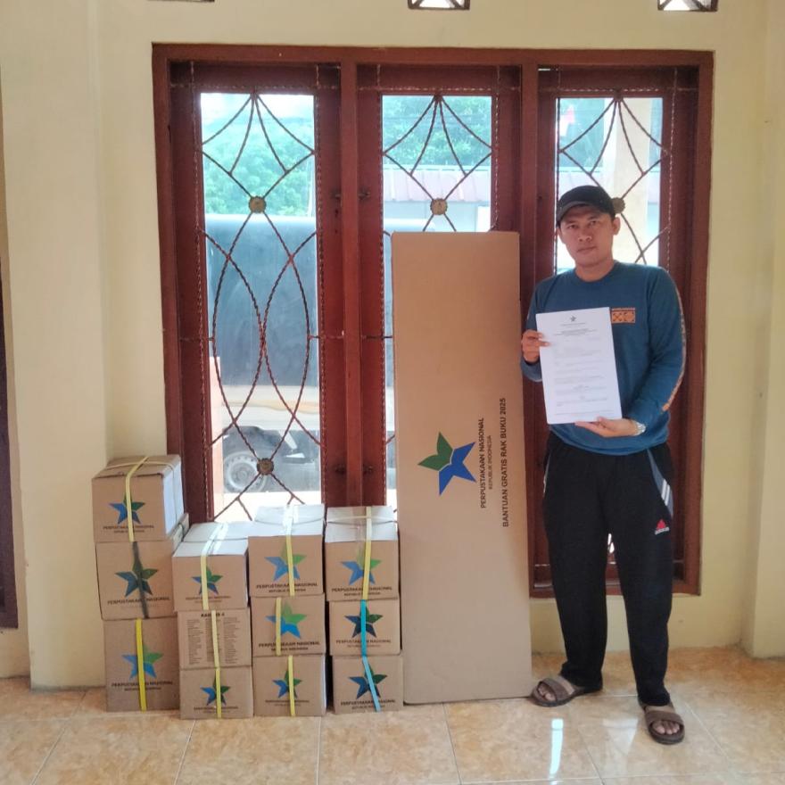Bantuan Buku Bacaan dari Perpustakaan Nasional